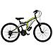 Bici Da Bambino Mtb Full Suspension Mountain Bike Cl24 Misura 24 Cambio 18v Colorado Doppia Ammortizzata - 38 Titanio Verde Fluo Opaco - Foto miniatura 2