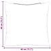 Cuscino da Esterno 4 pcs Grigio a quadri 40 x 40 cm Tessuto - Foto miniatura 8