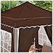 Tenda per feste a pop-up 195 x 195 x 245 cm Marrone - Foto miniatura 4