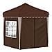 Tenda per feste a pop-up 195 x 195 x 245 cm Marrone - Foto miniatura 5