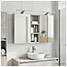 Set di Armadi da Bagno con lo scaffale 3 pcs 80 x 10,5 x 50 cm - Foto miniatura 2