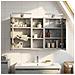 Set di Armadi da Bagno con lo scaffale 3 pcs 80 x 10,5 x 50 cm - Foto miniatura 4