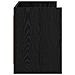 Mobile TV 130 x 33 x 47 cm Rovere Nero Legno ingegnerizzato - Foto miniatura 5