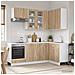 Unità Cucina LYON 8 pcs Rovere Sonoma Legno ingegnerizzato - Foto miniatura 2