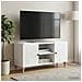 Mobile TV Bianco 102 x 34,5 x 50 cm Legno ingegnerizzato - Foto miniatura 2