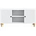 Mobile TV Bianco 102 x 34,5 x 50 cm Legno ingegnerizzato - Foto miniatura 6