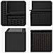 Set di divani 8 pz Nero Rattan sintetico e Acciaio - Foto miniatura 5
