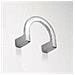 Porta Abiti Colombo Serie Lulu' Lc47 2,5x2cm - Cromo Singolo A Magazzino - Foto miniatura 1