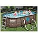 56716 Piscina Steel Ovale Fuori Terra Con Kit 549x274x122 Cm - Foto miniatura 1