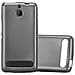 Custodia Compatibile Con Sony Xperia E1 In Grigio Metallico - Coperchio Protettivo In Silicone Tpu Flessibile - Foto miniatura 1