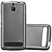 Custodia Compatibile Con Sony Xperia E1 In Grigio Metallico - Coperchio Protettivo In Silicone Tpu Flessibile - Foto miniatura 4