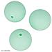 Perlina Di Silicone Tonda X 3 - 15 Mm - Verde Acqua - Foto miniatura 1
