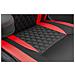 Sedia Gaming Dervish Rosso Nero - Foto miniatura 2