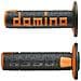 Coppia Manopole In Gomma Scritta Grande Modello A360 In Gomma Bicolore Nero / Arancio Per Moto Off Road Cross / Enduro Lunghezza: 120 Mm Codice Prodotto A36041c4045a7-0 - Foto miniatura 1