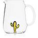 Brocca Cactus Ambra / Verde in Vetro Borosilicato Dimensioni h 18 x Ø 13 cm Capacità 175 cl - Desert Plants - Foto miniatura 1