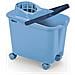 Mery 0325.09 Secchio Con Ruote, Capacità Di 14 Litri, Colore Blu - Foto miniatura 1