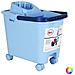 Mery 0325.09 Secchio Con Ruote, Capacità Di 14 Litri, Colore Blu - Foto miniatura 3