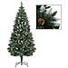 Set Albero Natale Artificiale con LED e Pigne 180 cm - Foto miniatura 3