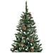 Set Albero Natale Artificiale con LED e Pigne 180 cm - Foto miniatura 6