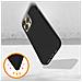 Cover Apple Iphone 13 Pro Max Resistente Silicone Gel Sottile Leggera Nera - Foto miniatura 2