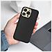 Cover Apple Iphone 13 Pro Max Resistente Silicone Gel Sottile Leggera Nera - Foto miniatura 4