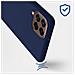 Cover Samsung Galaxy M53 5g Silicone Flessibile Finitura Opaca Blu Notte - Foto miniatura 2