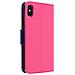 Maxy Custodia Book Orizzontale Silicone Case Per Samsung Galaxy S20 Ultra 5g G988 Pink-navy - Foto miniatura 4