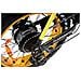 Bicicletta Elettrica Pieghevole Mini Max FatBike Velocità Max 25 km /h Autonomia 70 km Display LCD Luce LED Bluetooth Potenza 250 W Colore Nero / Giallo - Foto miniatura 9