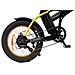 Bicicletta Elettrica Pieghevole Mini Max FatBike Velocità Max 25 km /h Autonomia 70 km Display LCD Luce LED Bluetooth Potenza 250 W Colore Nero / Giallo - Foto miniatura 10