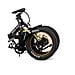Bicicletta Elettrica Pieghevole Mini Max FatBike Velocità Max 25 km /h Autonomia 70 km Display LCD Luce LED Bluetooth Potenza 250 W Colore Nero / Giallo - Foto miniatura 5