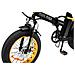 Bicicletta Elettrica Pieghevole Mini Max FatBike Velocità Max 25 km /h Autonomia 70 km Display LCD Luce LED Bluetooth Potenza 250 W Colore Nero / Giallo - Foto miniatura 7