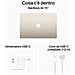 MacBook Air 15'' M3 Monitor 15,3" M 3rd Gen Ram 16 GB SSD 512 GB GPU macOS Sonoma Beige. - Foto miniatura 9