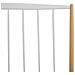 Letto Metallo Maurs 180 X 200 Cm Bianco - Foto miniatura 5