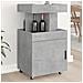 Carrello Bar Grigio Cemento 50x41x89 Cm In Legno Multistrato - Foto miniatura 1