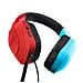 Cuffie da Gaming cablate per Nintendo Colore Rosso Blu - Foto miniatura 3