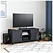 Mobile TV Antracite 100,5x39x43,5 cm Acciaio - Foto miniatura 4