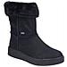 Black Casual Closed Ladies Mid Height Boots Stivaletti Pelle Sintetica Scarpe Donna Nero Eu 40, Y0090-00 - Foto miniatura 1