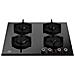 Piano Cottura P604PROGNE a Gas 4 Zone Cottura da 60 cm Colore Nero Opaco - Foto miniatura 1
