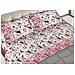 Completo Lenzuola Letto 100% Cotone Made Italy Disegno Animalier Cn Singolo Rosa - Foto miniatura 1