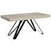Tavolo allungabile 90x180/284 cm Terium cashmere gambe antracite - Foto miniatura 1