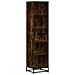 Libreria Rovere Fumo 40x35x170,5 Cm In Legno Multistrato - Foto miniatura 2
