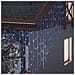 Luci A Ghiaccioli A Led 10 M 400 Led Blu 8 Funzioni - Foto miniatura 3