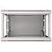 Extralink Armadio per montaggio su rack 6U 600x600 Grigio montaggio a parete, Da parete, 6U, 30 kg, Lucchetti, Griglie, Grigio - Foto miniatura 5