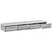 Cassetti per Letto Grigio Sonoma 140x36,5x16,5 cm Legno Ingegnerizzato - Foto miniatura 5