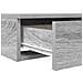 Cassetti per Letto Grigio Sonoma 140x36,5x16,5 cm Legno Ingegnerizzato - Foto miniatura 9