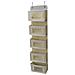 Organizzatore Multistrato - 5 Scomparti Singoli Per Armadio E Casa Khaki - Foto miniatura 3