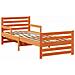 Letto Estensibile per Bambini Cera marrone 80 x 130 / 165 / 200 cm - Foto miniatura 1