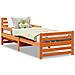 Letto Estensibile per Bambini Cera marrone 80 x 130 / 165 / 200 cm - Foto miniatura 4