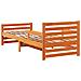 Letto Estensibile per Bambini Cera marrone 80 x 130 / 165 / 200 cm - Foto miniatura 8