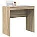 Scrivania rovere sonoma 80 x 40 x 76 cm Legno multistrato - Foto miniatura 3